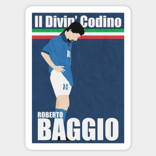 Roberto Baggio Sticker